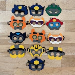10 rescue bot masks (party favors, dress up)